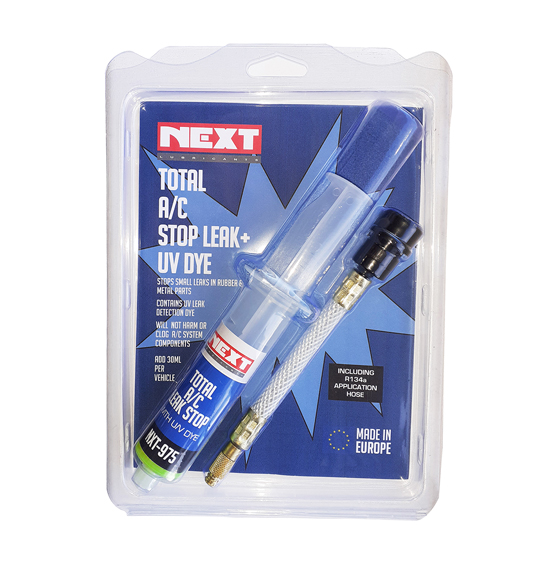 AUTOMOTIVE AIRCON STOP LEAK SEALERWITH HOSE & QUICK COUPLER 30ML